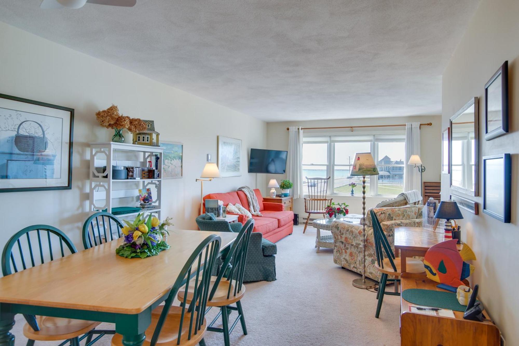 Breezy Oak Bluffs Condo - Steps To Inkwell Beach! מראה חיצוני תמונה
