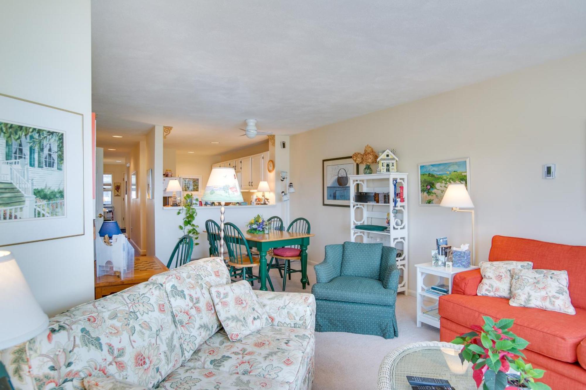 Breezy Oak Bluffs Condo - Steps To Inkwell Beach! מראה חיצוני תמונה